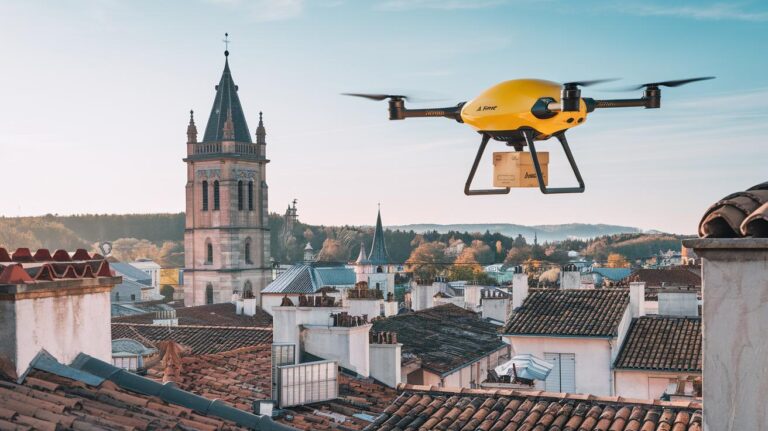La Poste c'est fini : les premières livraisons en drone en moins de 6h sont en test dans cette région