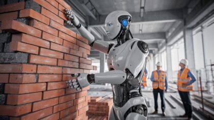Ce robot humanoïde de chantier construit un mur de 20 mètres en moins de 8 minutes