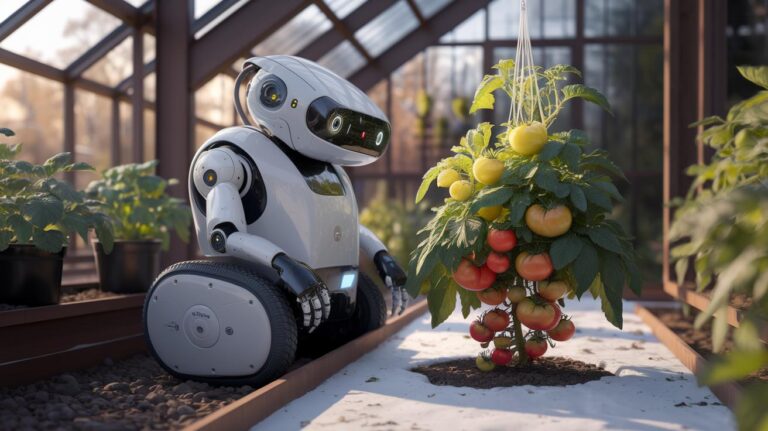 Ce robot jardinier fait pousser des tomates en plein hiver sans lumière artificielle