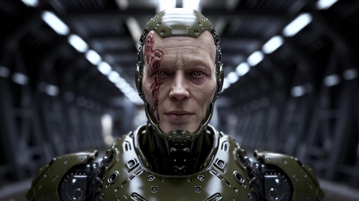 Des images fuitent d’un robot militaire doté d’une expression faciale inquiétante
