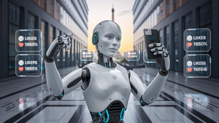 Le premier robot influenceur dépasse le million d’abonnés en 24 heures  : mais à qui va l'argent ?