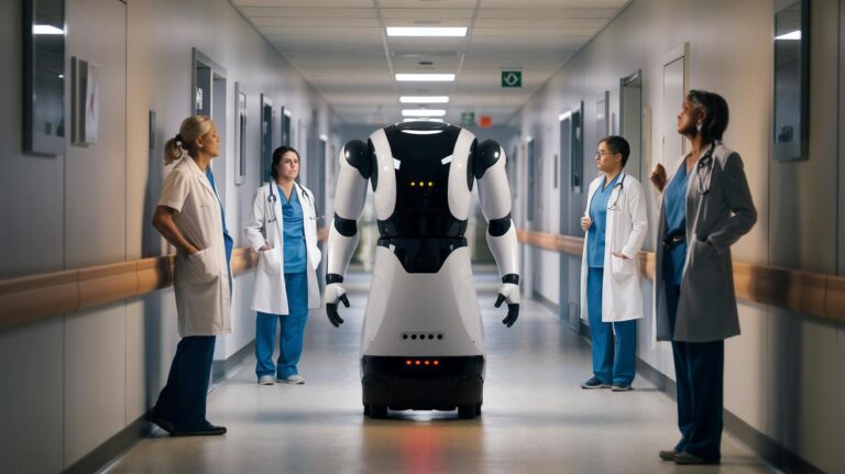 Une panne révèle qu’un robot hospitalier enregistrait secrètement les conversations dans les couloirs